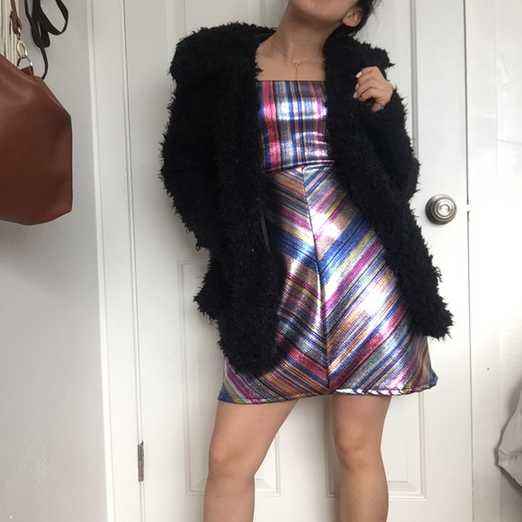 NWT ✨HP ✨Multi Color Mini Dress - Picture 3 of 7